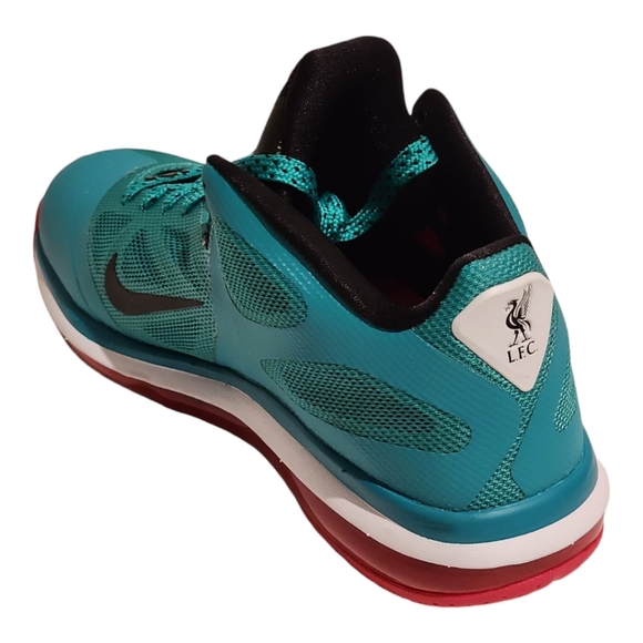 Nike Lebron 9 Low Reverse Liverpool Men's Green Sneakers New Size 7 - Picture 10 of 11